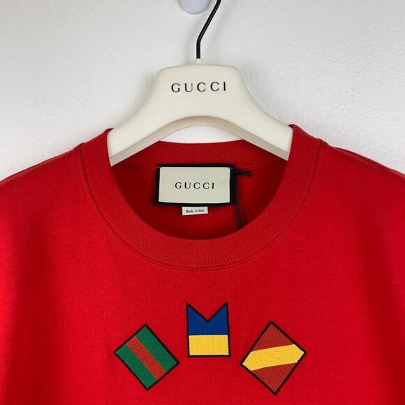 NWT Gucci Band T-shirt In Red Size M - Picture 6 of 16